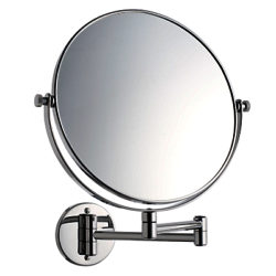 Extending Bathroom Mirror, 25cm